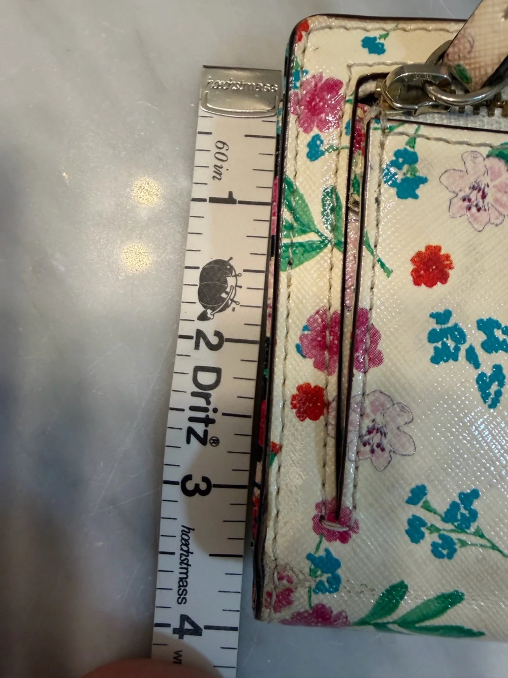 kate spade New York Stacey Floral Zip Wallet Wristlet and coin purse